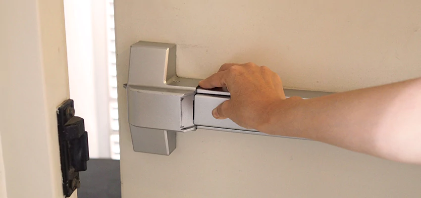Roller Gate Panic Bar Installation in Los Alamitos, California